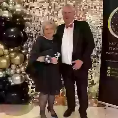 Silver for Becky at The Best Business Women Awards 2025